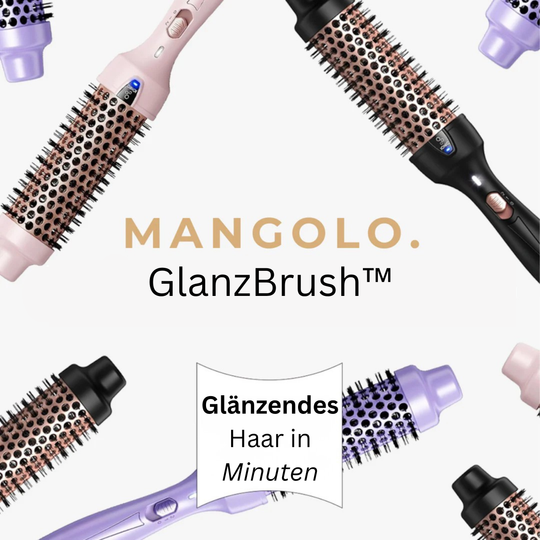 Mangolo GlanzBrush™ | Glänzendes Haar in Minuten