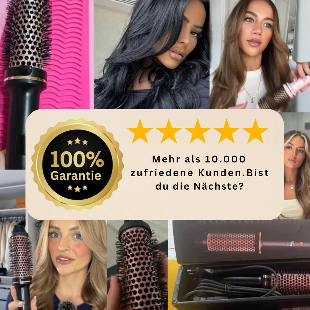 Mangolo GlanzBrush™ | Glänzendes Haar in Minuten