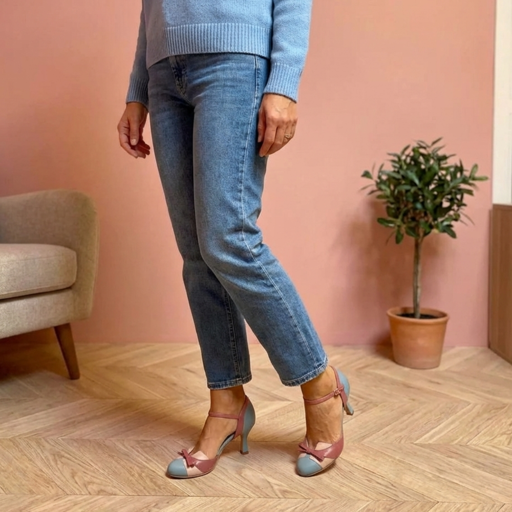 Vintage-Eleganz Sandalen