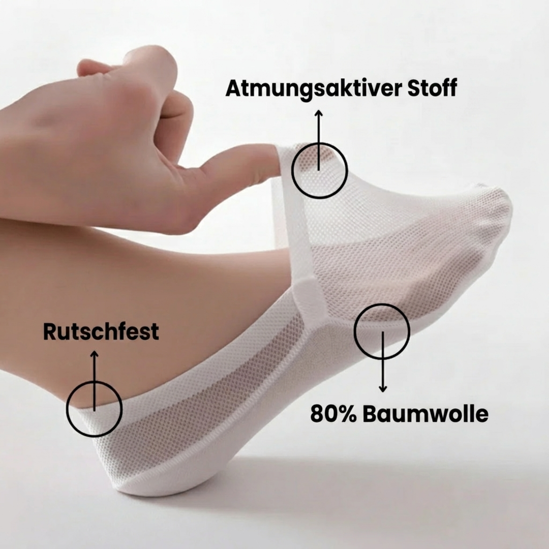 Mangolo unsichtbare Socken