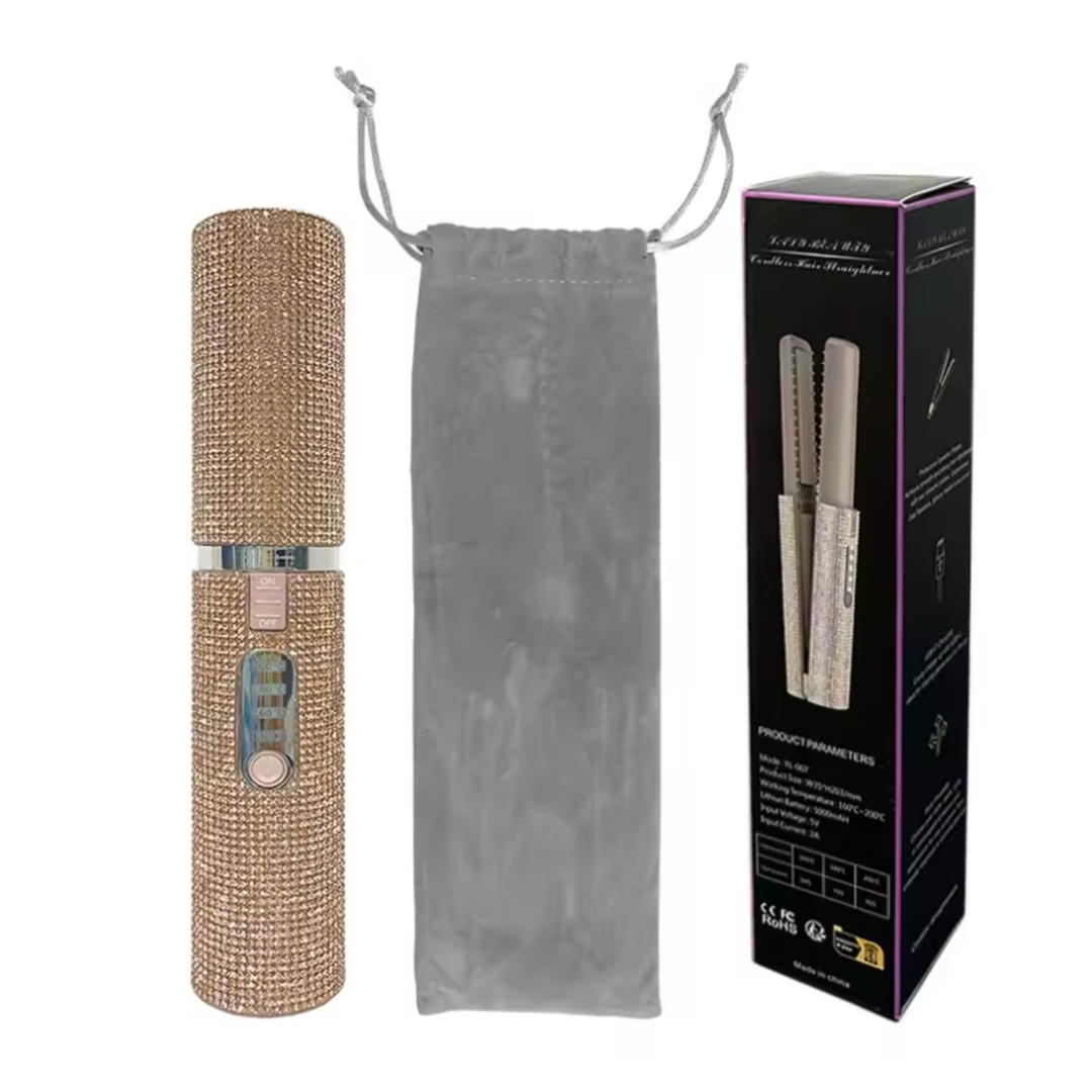 Glanz Styler™  | Ihr funkelndes Must-have für perfektes Haarstyling unterwegs!