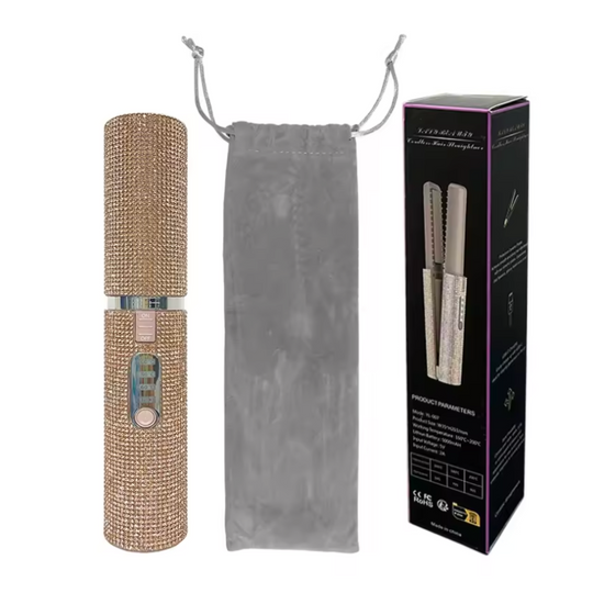 Glanz Styler™  | Ihr funkelndes Must-have für perfektes Haarstyling unterwegs!