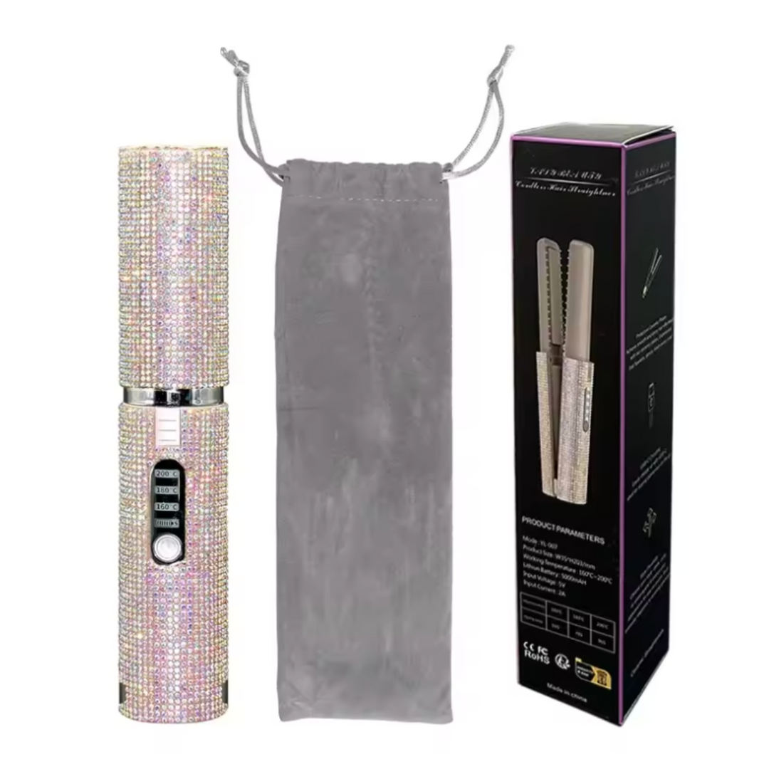 Glanz Styler™  | Ihr funkelndes Must-have für perfektes Haarstyling unterwegs!