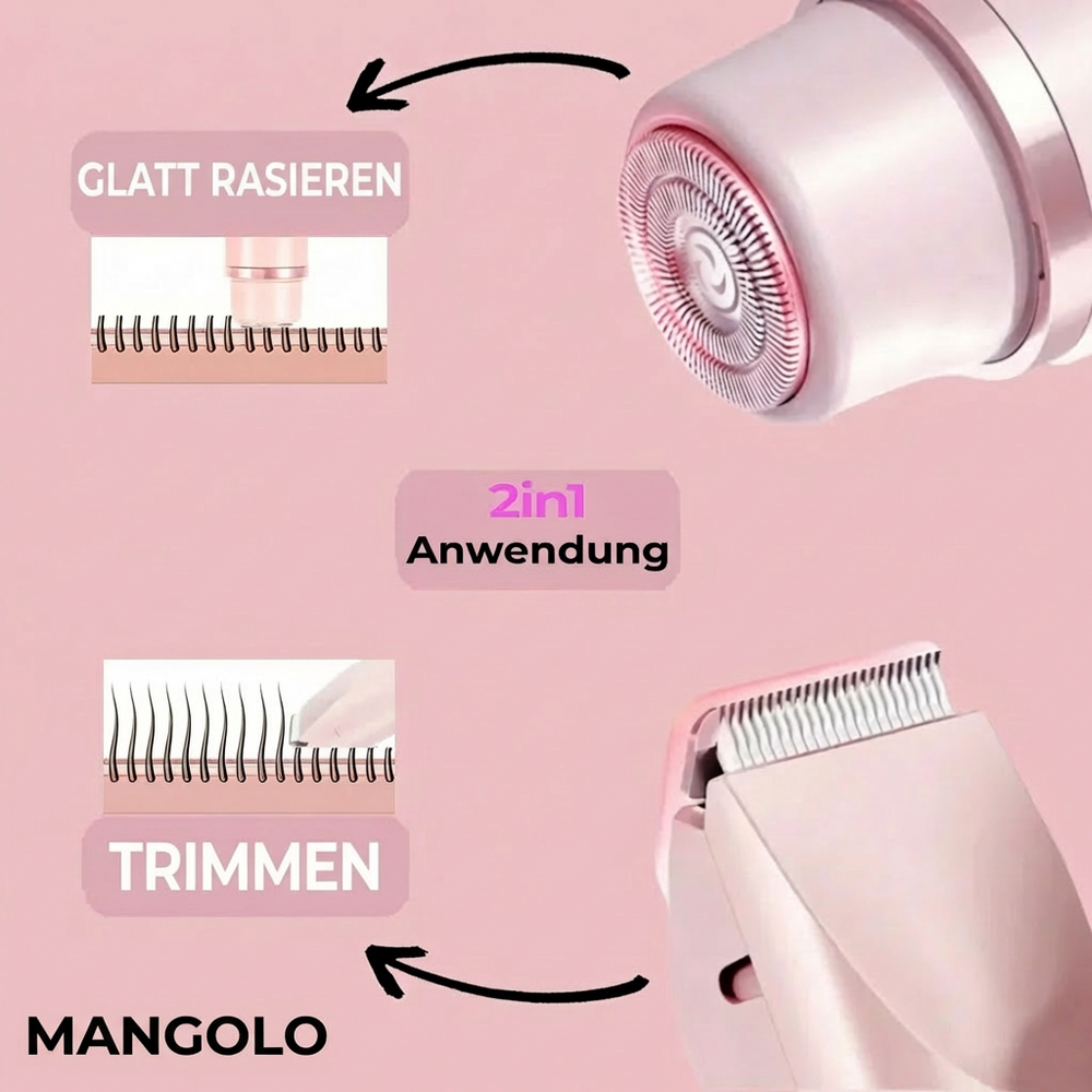 Elektrischer Damen Trimmer Pro™ | Glattes Ergebnis ohne Irritationen