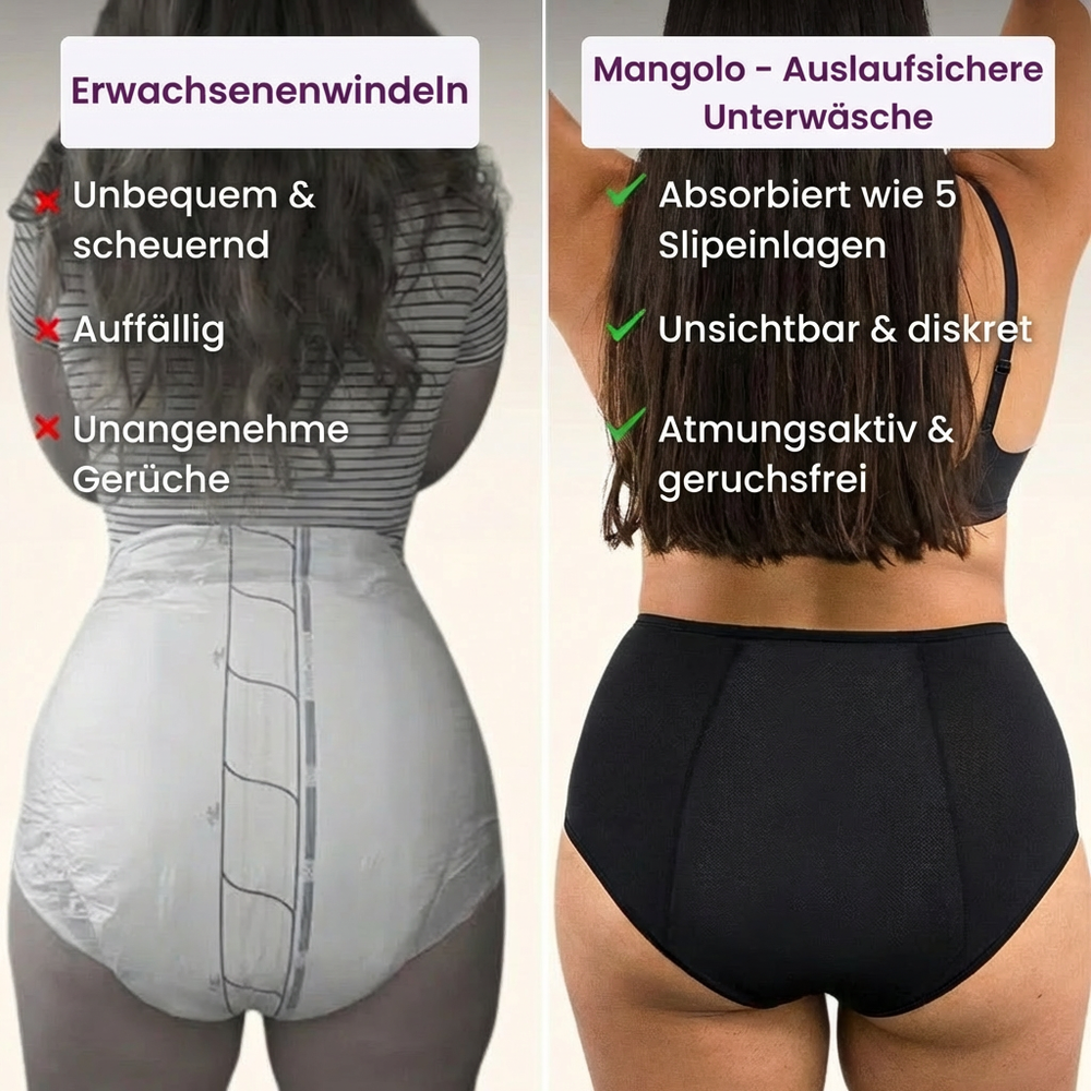 Absorbierende Damenunterwäsche™ | Auslaufsicher