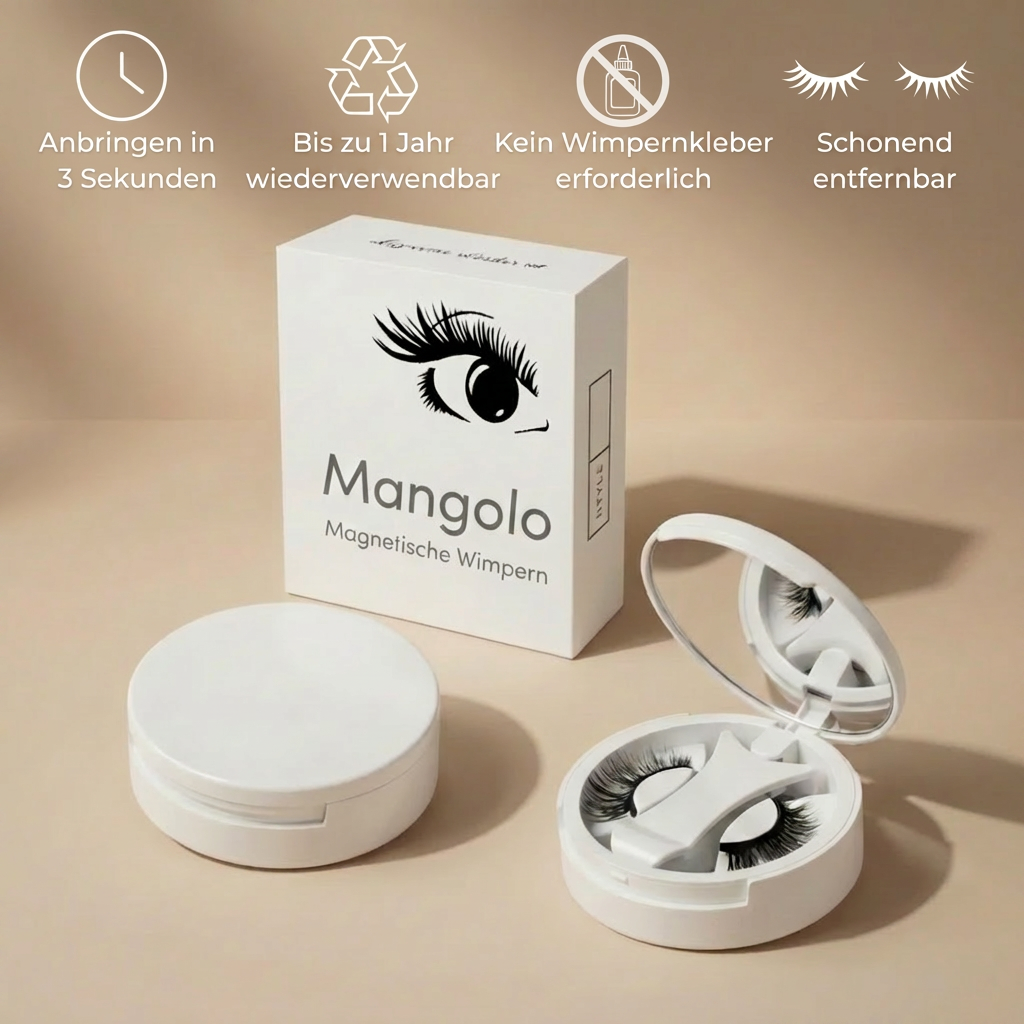 Magnetische Wimpern™ | Kein Kleberchaos mehr!